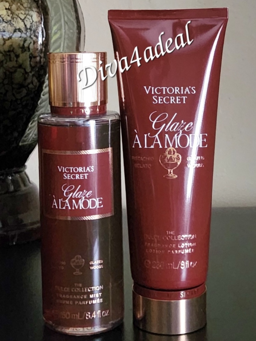 Victoria’s Secret GLAZE ALAMODE 2PC Mist + Lotion Bundle